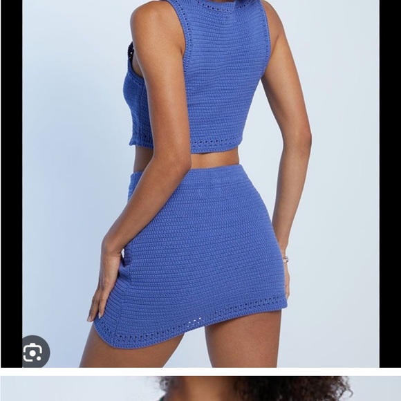 LA Hearts Rosie Crop Sweater Tank & Skirt Set - Picture 4 of 8